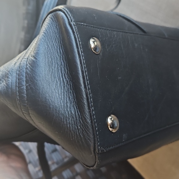 Coach Black Leather Bag - Picture 6 of 16